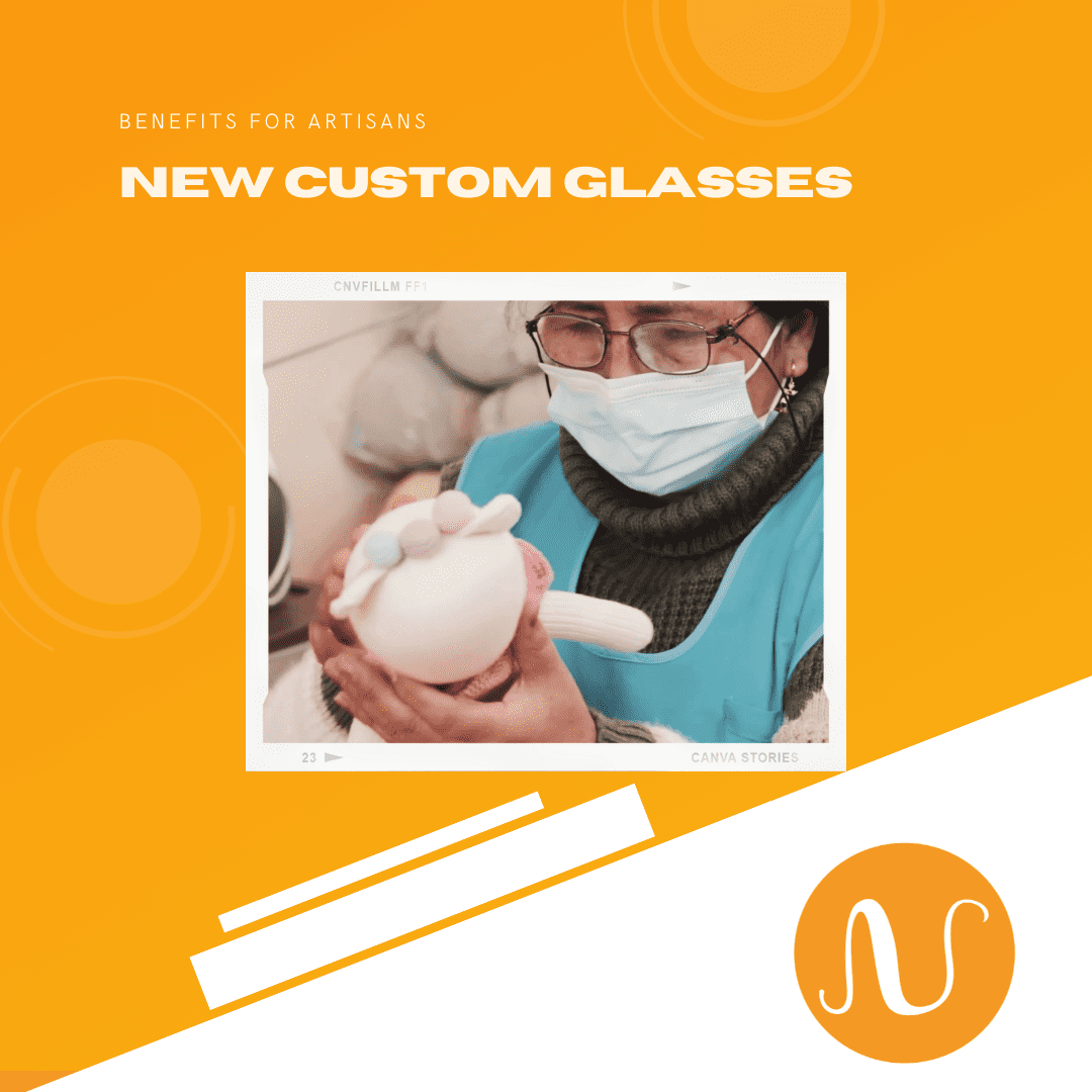 Custom glases for Niko weavers